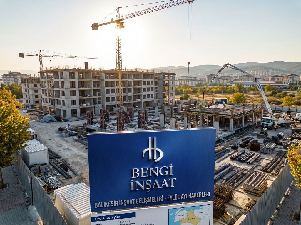 Balıkesir inşaat Haberleri ve Duyurular — Eylül 2026 - Bengi İnşaat Balıkesir haberi
